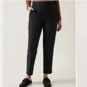 Athleta Brooklyn Black Lined Pants Size 0